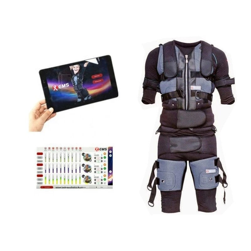 Thumbnail: Factory Price Electric Muscle Stimulator Suit X body Fitness EMS Training Machi