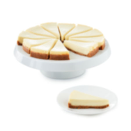 WISHALIVE FRESH New York Style Full Cheesecake, 40 oz Clamshell, 12 Count