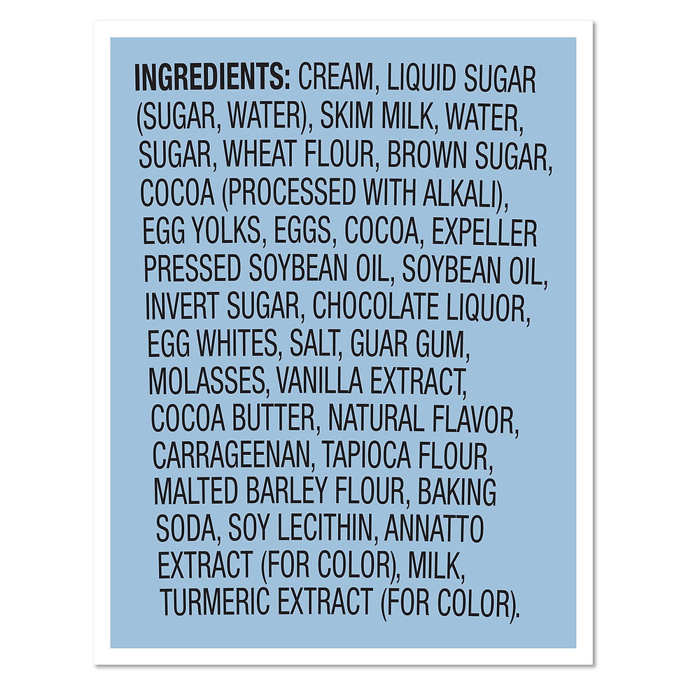 Thumbnail: Ben & Jerry's Half Baked Chocolate and Vanilla Ice Cream, 16 oz