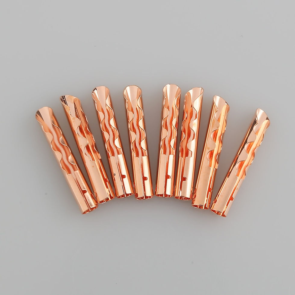Thumbnail: High Quality Pure copper BFA 4mm Z-Type Banana Plug Speaker Cable Connector