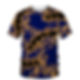 Miniaturbild: Summer Golden Lion Statue Pattern 3D Print Men's T Shirt/Shorts/Suit Baroque St