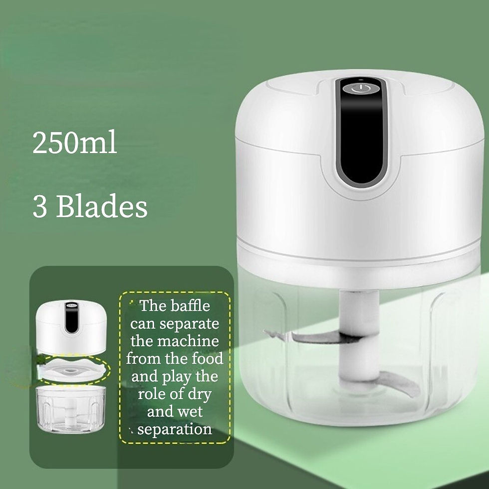 Thumbnail: Electric Garlic Masher Portable Chopper Multi Function Meat Grinder Masher Mach