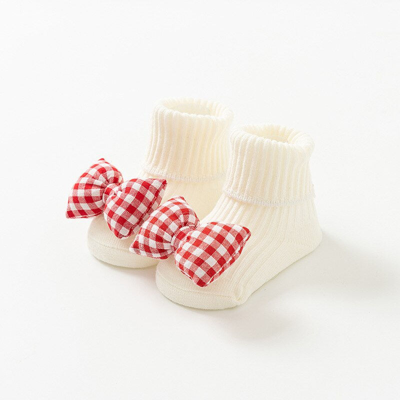 Thumbnail: Cotton Baby Socks Non-Slip Floor Socks Spring Autumn Newborn Baby Socks In The 