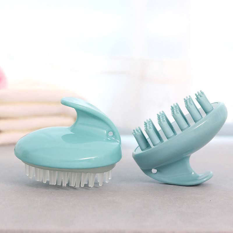 Thumbnail: Washing Hair Artifact Washing Hair Brush Scratcher Head Massage Brush Soft Brus