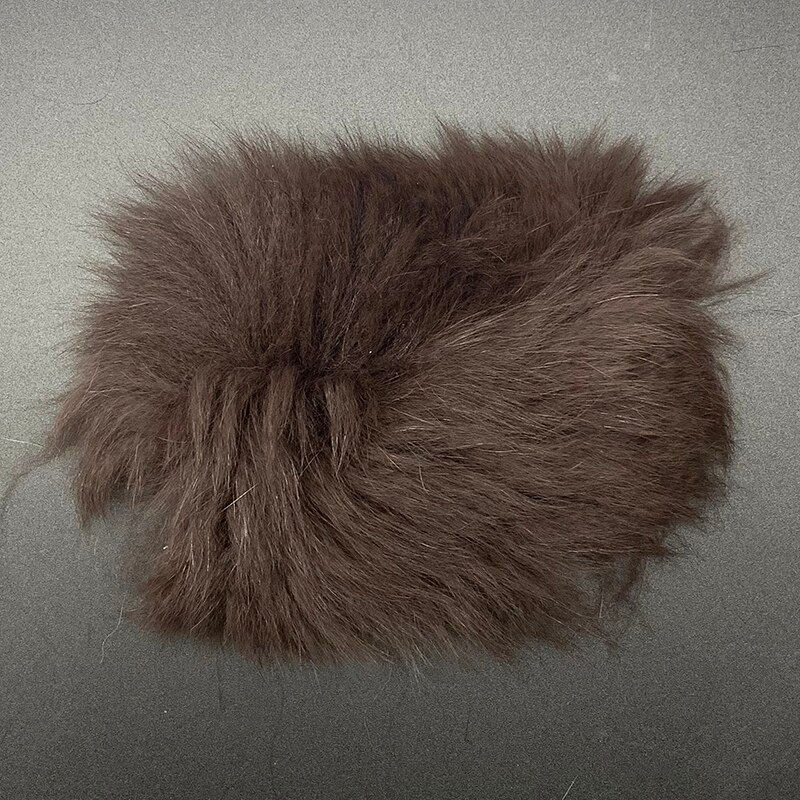 Thumbnail: Natural Fur Waistcoat Striped Style Classical Fur Gilet Real Fox Fur Ves