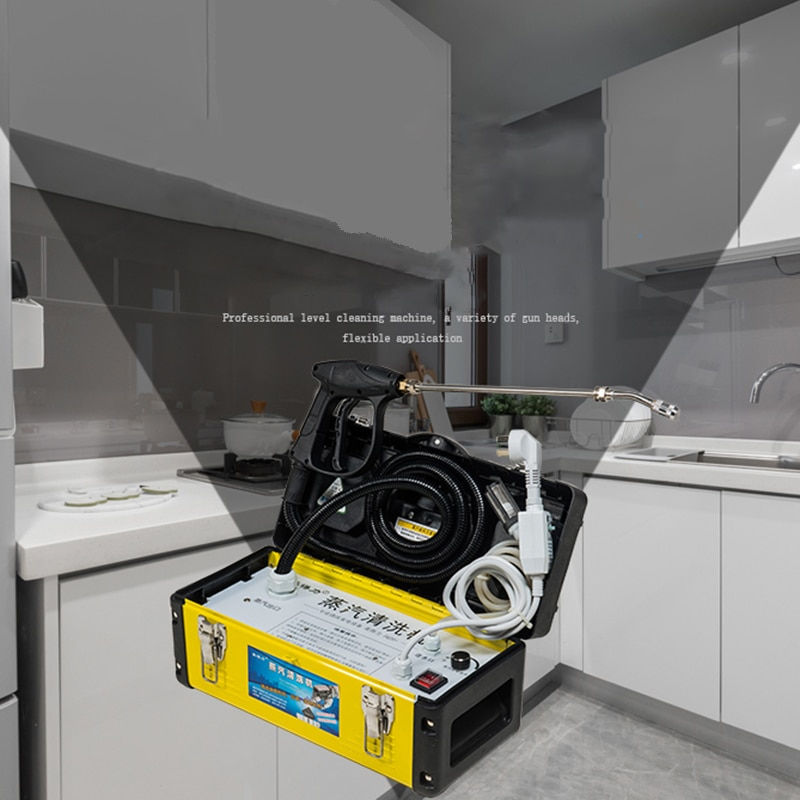 Thumbnail: Steam Cleaning Machine High Temperature High Pressure Air Conditioner Range Hoo