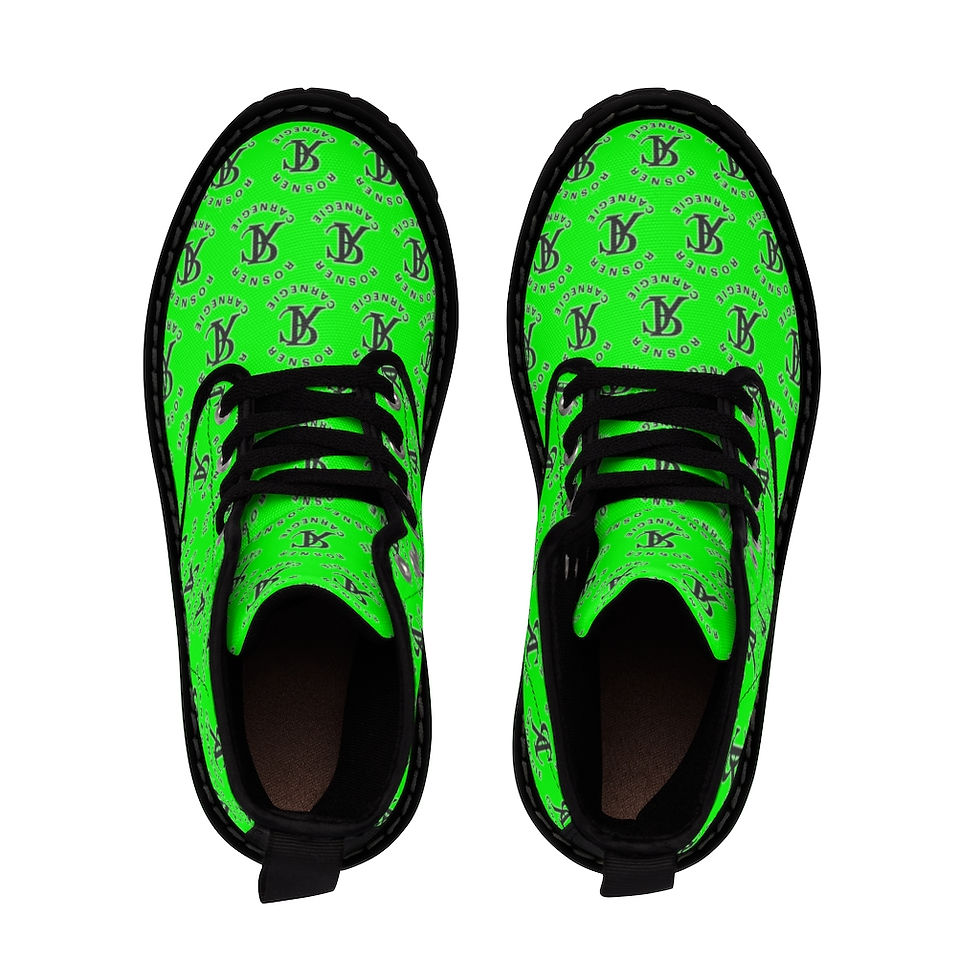 Thumbnail: ROSNER CARNEGIE ATL® MENS BOOTS 22-CAA-M-B1-HTB-M1X2X10 - NEON LIME