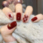 Thumbnail: 24pcs Detachable Finished Fingernails Almond Artificial Fake Nails With Glue Fu