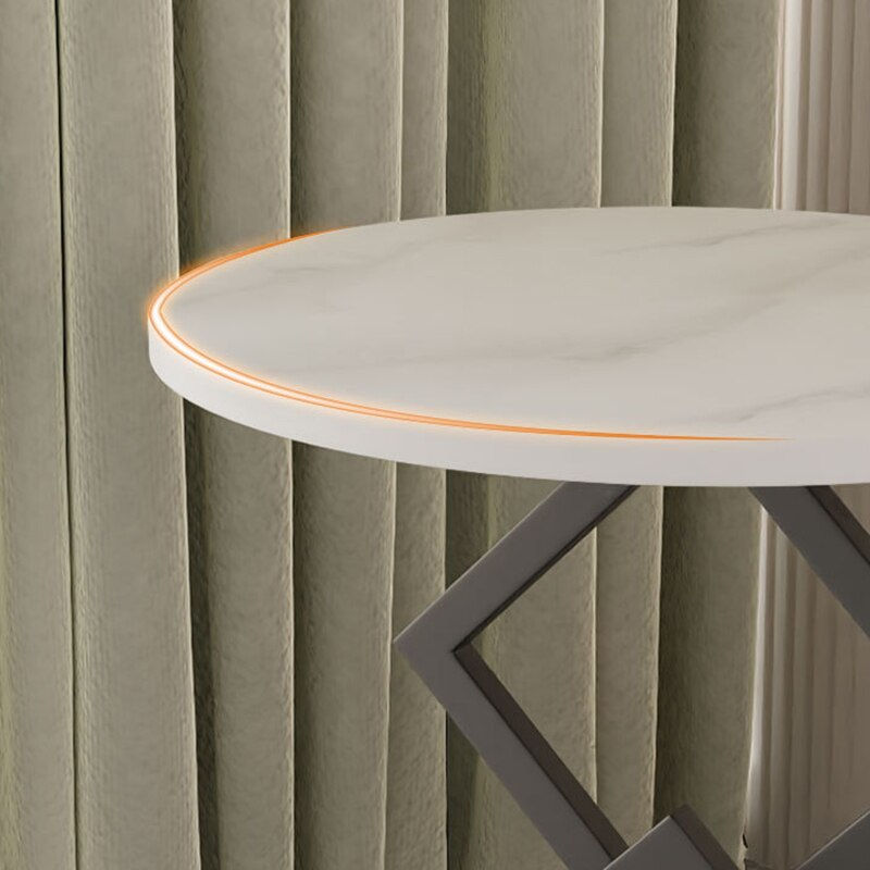 Thumbnail: Console Tables Coffee Round Minimalist Tea Table Light Luxury Living Room House