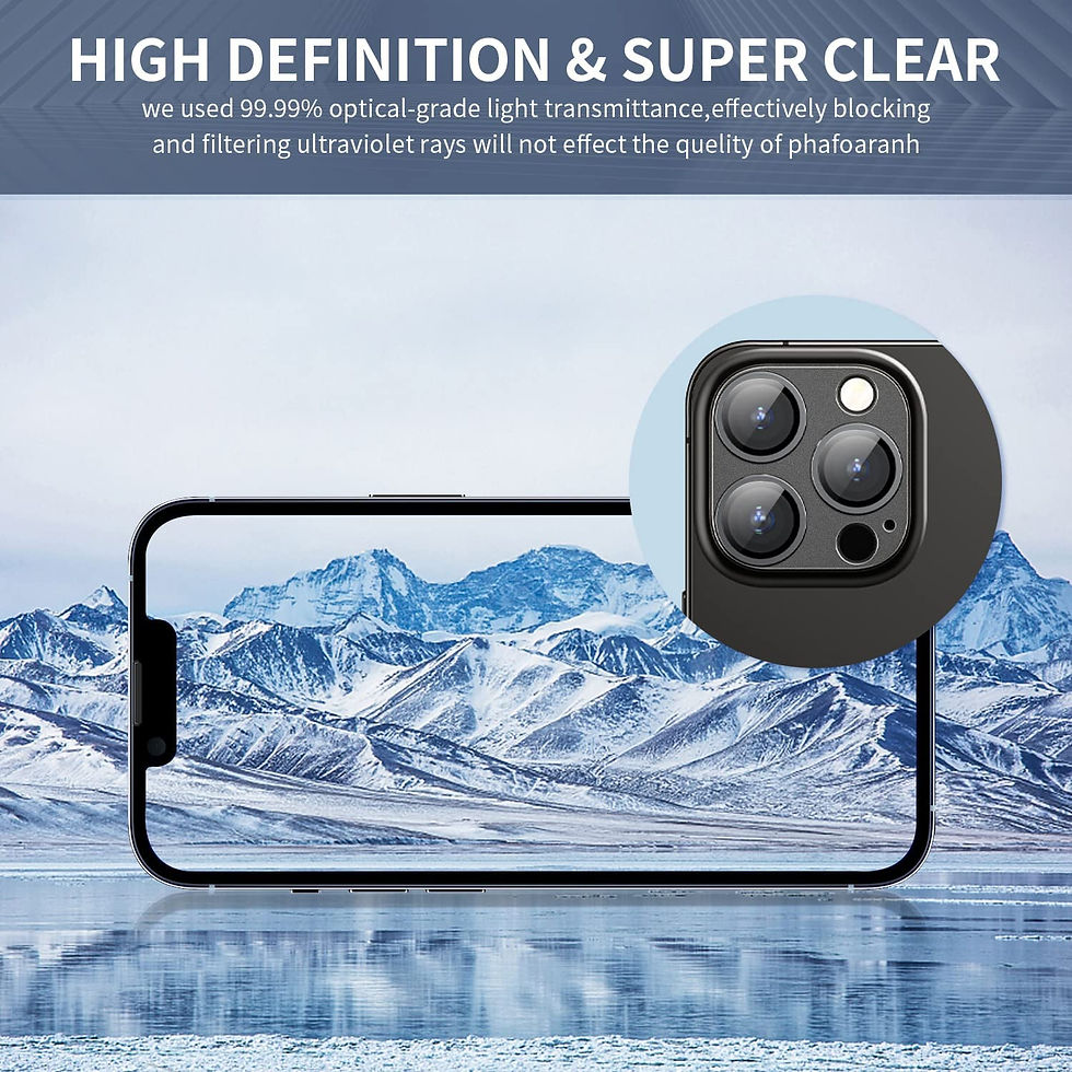 Thumbnail: Full Cover Camera Lens Protection For iPhone 14 Plus 13 Pro Max 12 14Pro 13Pro 