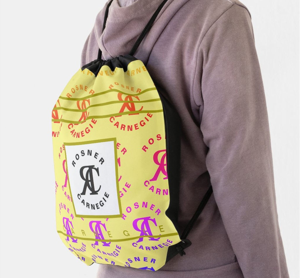 Rosner Carnegie of Beverly Hills® - 1080-20 DRAWSTRING BACKPACK - BANANA