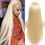 Thumbnail: Vallbest Indian 613 Straight Lace Front Wig Human Hair Wigs Pre-Plucked With Ba