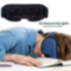 Thumbnail: 3D Sleeping Mask Blocking Light Sleep Eye Mask Memory Foam Eyeshade Soft Padded