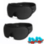 Thumbnail: 3D Sleeping Mask Blocking Light Sleep Eye Mask Memory Foam Eyeshade Soft Padded