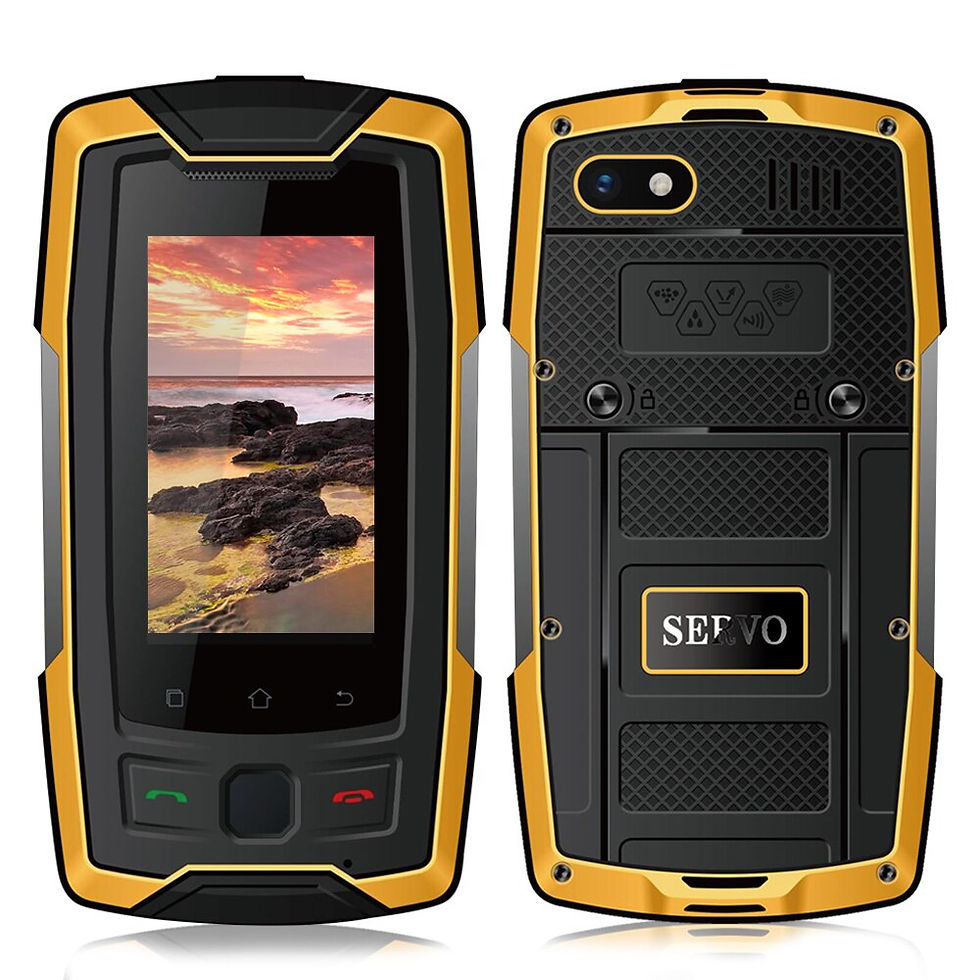 Thumbnail: SERVO X7 Plus 2.45" Small Smartphone LTE 4G IP68 Waterproof RAM 2GB ROM 16GB Fi