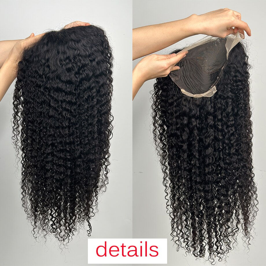 Loose Water Wave Lace Front Wigs 13x6 Curly Human Hair Wig 30 Inch Brazilian Pr