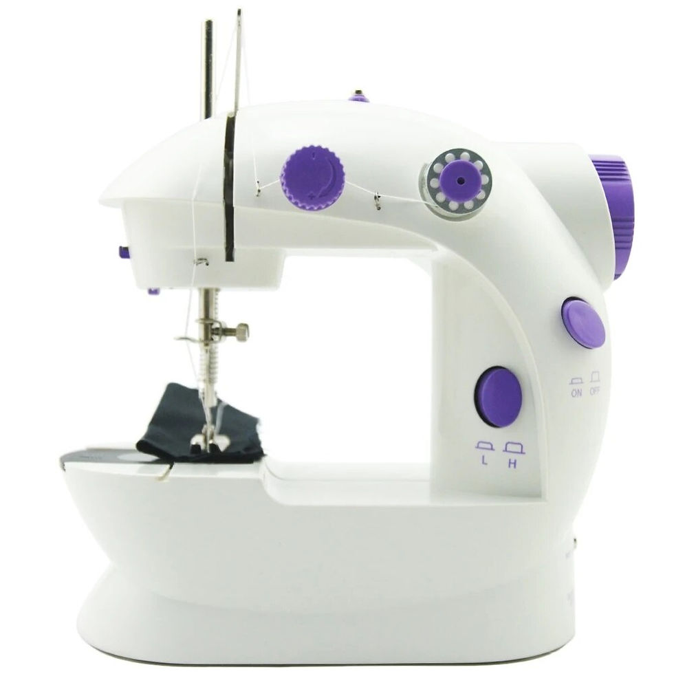 Thumbnail: Household 202Mini Sewing Machines Handheld Sewing Machine with Light Cutter Foo