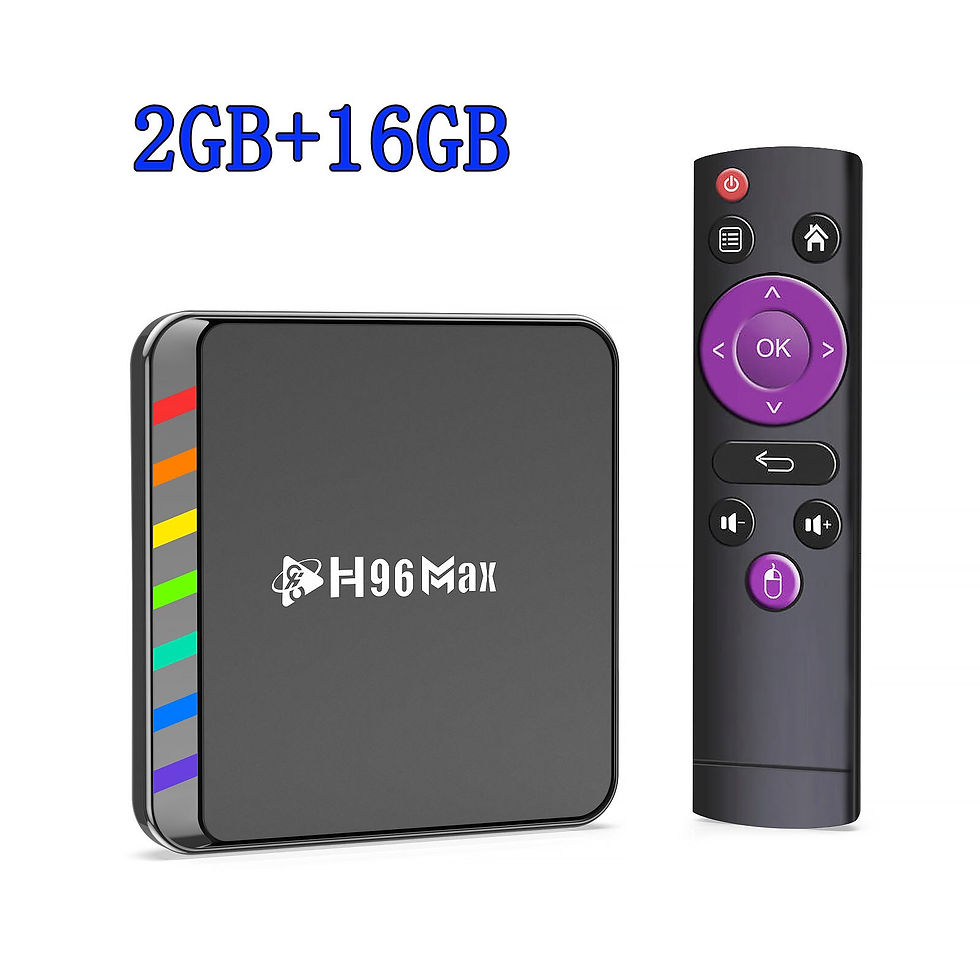 Thumbnail: Smart TV Box Android 11 S905W2 4GB 32GB 64GB AV1 Quad Core WIFI6 4K H96 Max W2 