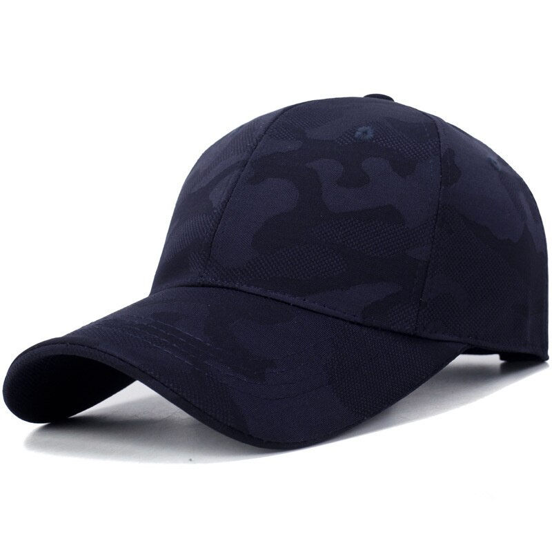 Thumbnail: Unisex Simple Camouflage Baseball Caps Spring and Autumn Outdoor Adjustable Cas