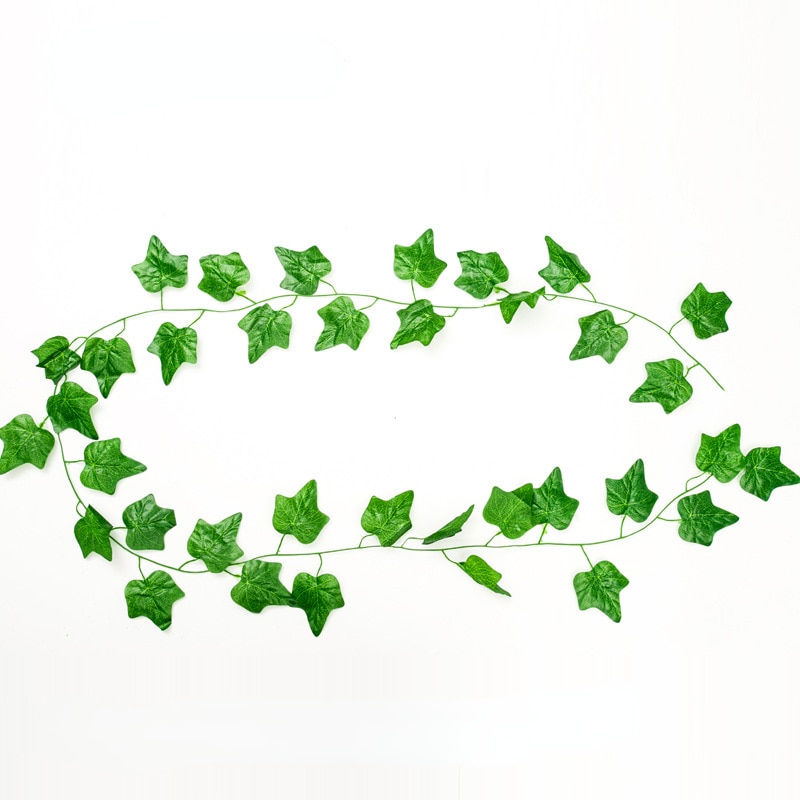 Thumbnail: 36pcs Leaf 1 Piece 2.3M Home Decor Artificial Ivy Leaf Garland Plants Vine Fake