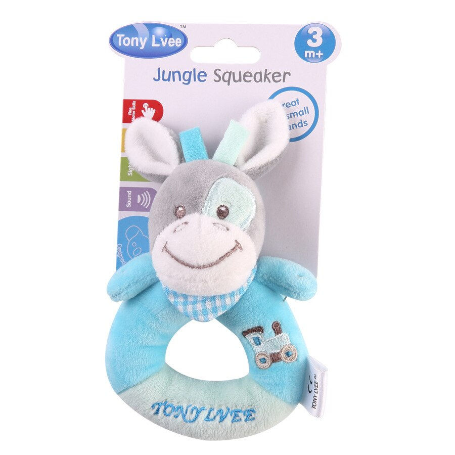 Thumbnail: Baby Rattle Toys Early Educational Dolls Newborn Cartoon Animal Infant Toddler 