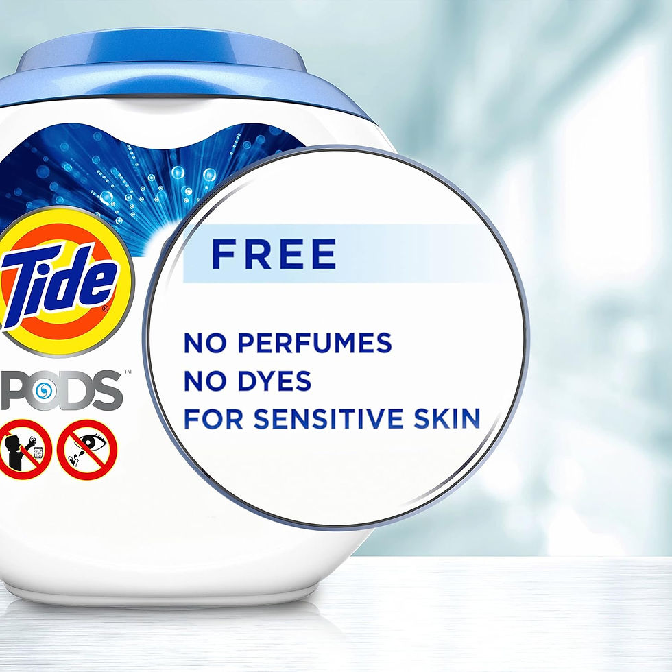 Thumbnail: Tide PODS Ultra OXI Free Laundry Detergent Pacs, National Eczema Association an