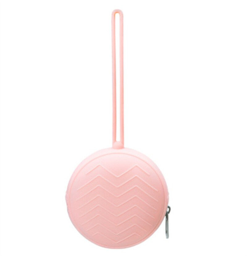 Zipper Silicone Pacifier Box Soother Container Box Baby Travel Pacifier Case St