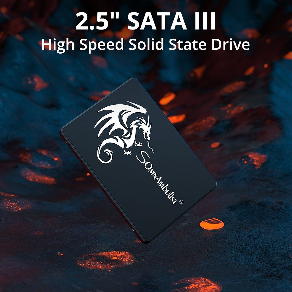 Thumbnail: SomnAmbulist SSD 120GB 240GB 480GB 960GB Internal Sata3 Solid State Drive 2.5 1
