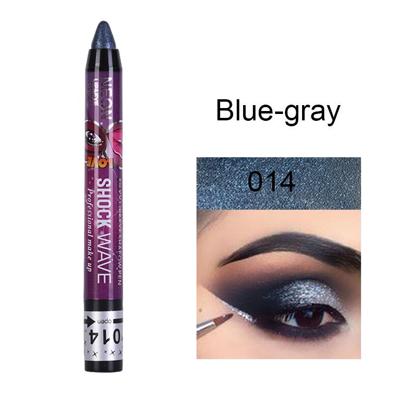 Thumbnail: 24 Colors Eyeshadow Pearlescent Glitter Eye Shadows Pencil Long Lasting Waterpr