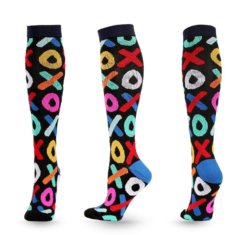Thumbnail: 2022 New Cartoon Anime Pattern Compression Socks Unisex Outdoor Running Stockin