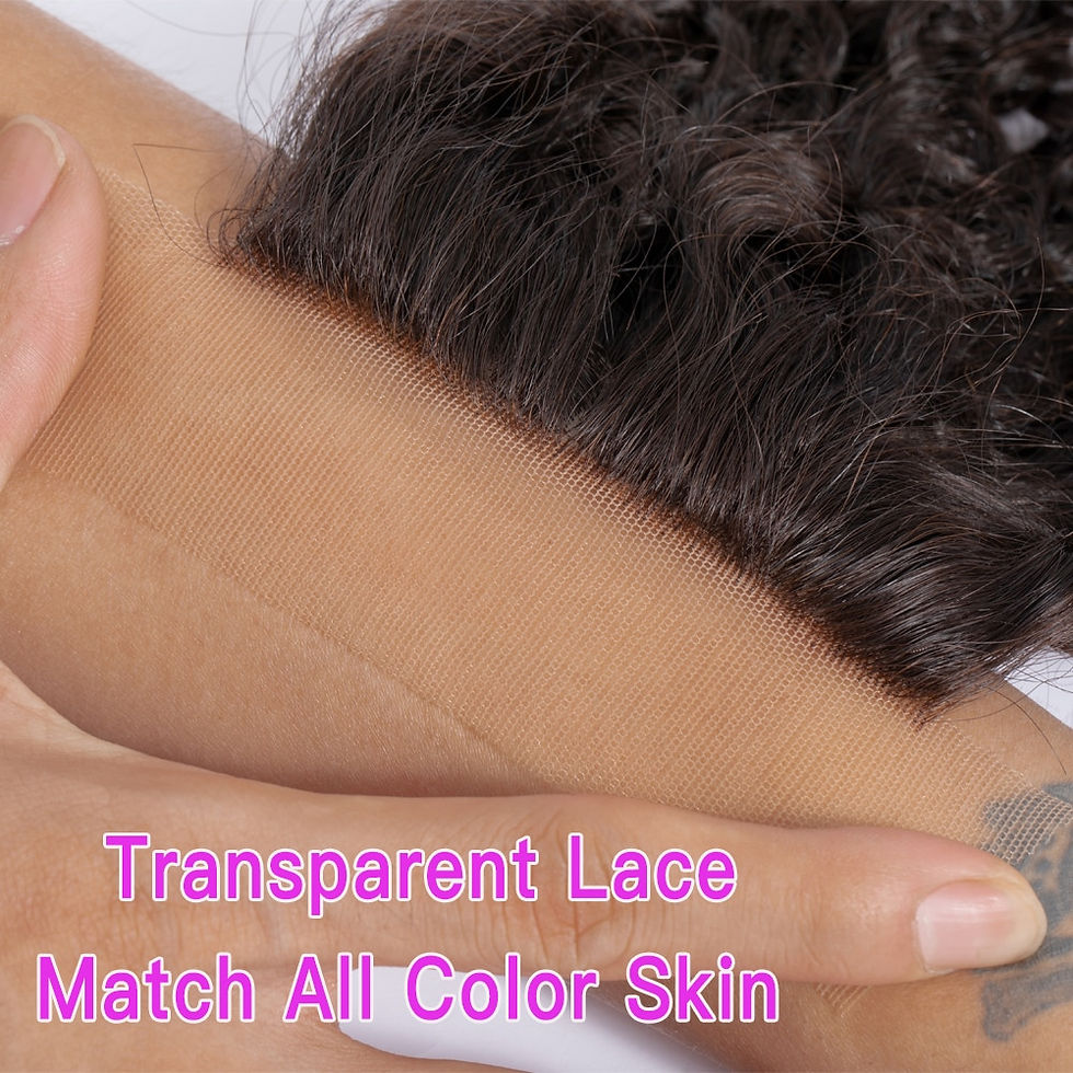 Thumbnail: 4x4 Lace Closure Only Human Hair Small Spirals Curly Closure Brazilian Kinky Cu