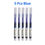 Thumbnail: 5/10 Pcs Exam Signature Ballpoint Pen 0.5mm Black Blue Ink High Capacity Gel Pe