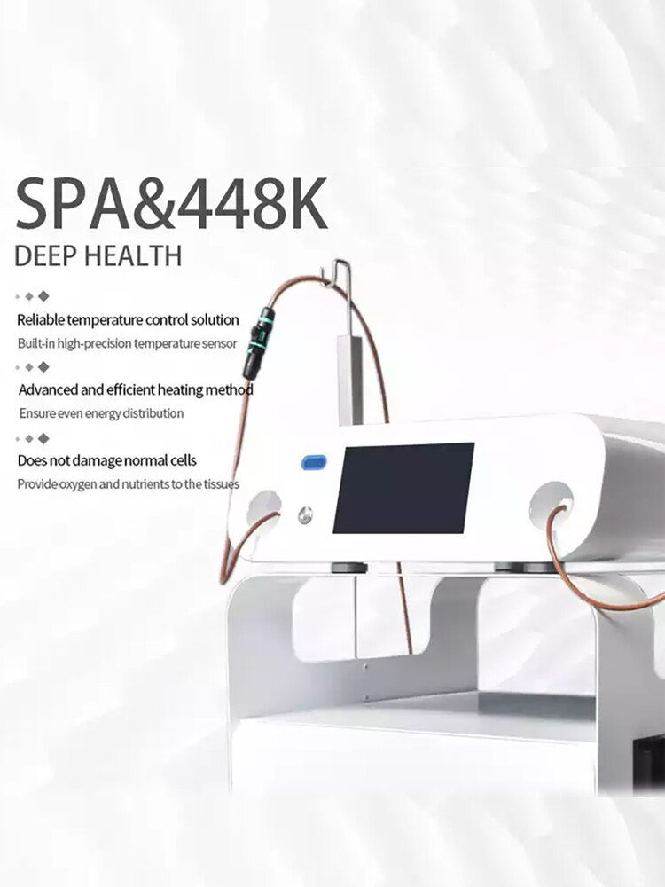 448KHz CET RET Tecar Physical Therapy Physiotherapy Diathermy Pain Management M