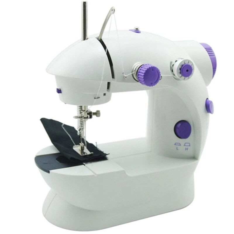 Thumbnail: Household 202Mini Sewing Machines Handheld Sewing Machine with Light Cutter Foo