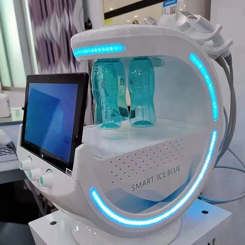 Thumbnail: 7 in 1 Smart Ice Blue Analyzer Multifunction Facial Machine Diamond Hydra Derma