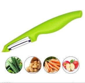Thumbnail: Peeler Vegetables Fruit Stainless Steel Knife Cabbage Graters Salad Potato Slic
