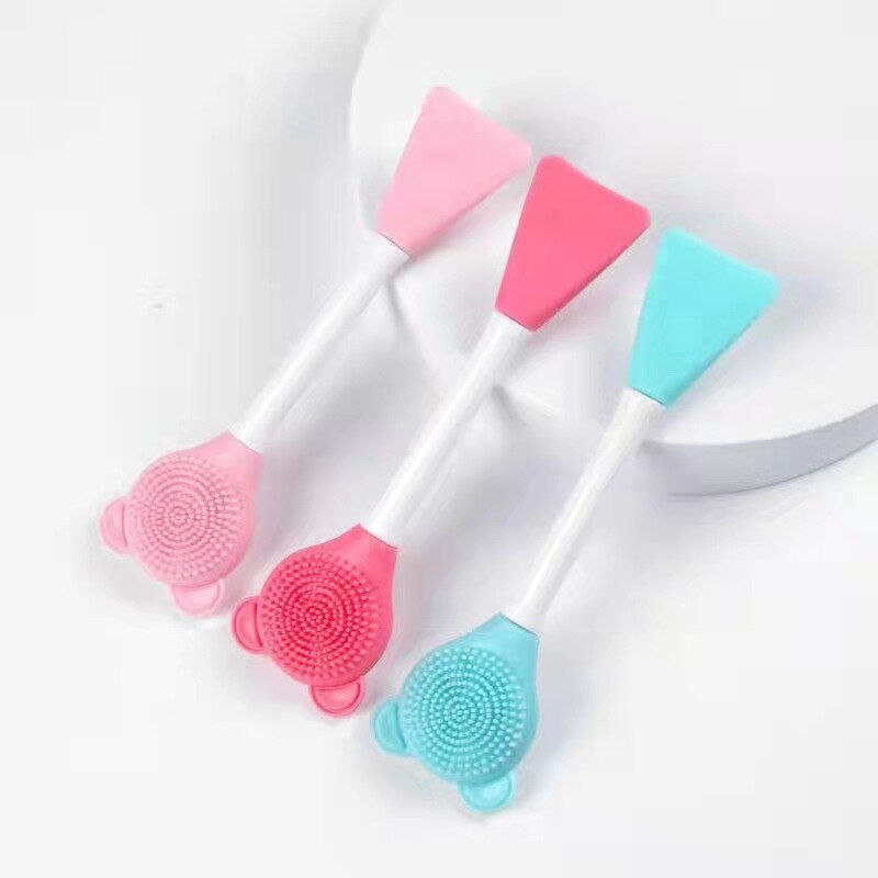 Thumbnail: 1pcs Face Mask Brush Silicone Gel Facial Mask DIY Brushes Original Soft Fashion