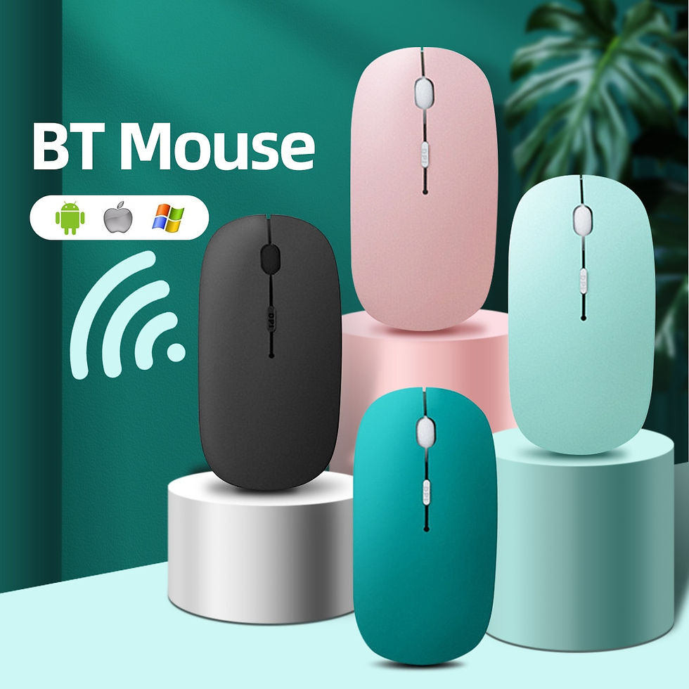Thumbnail: Bluetooth Mouse For iPad Samsung Huawei Lenovo Android Windows Tablet Battery W