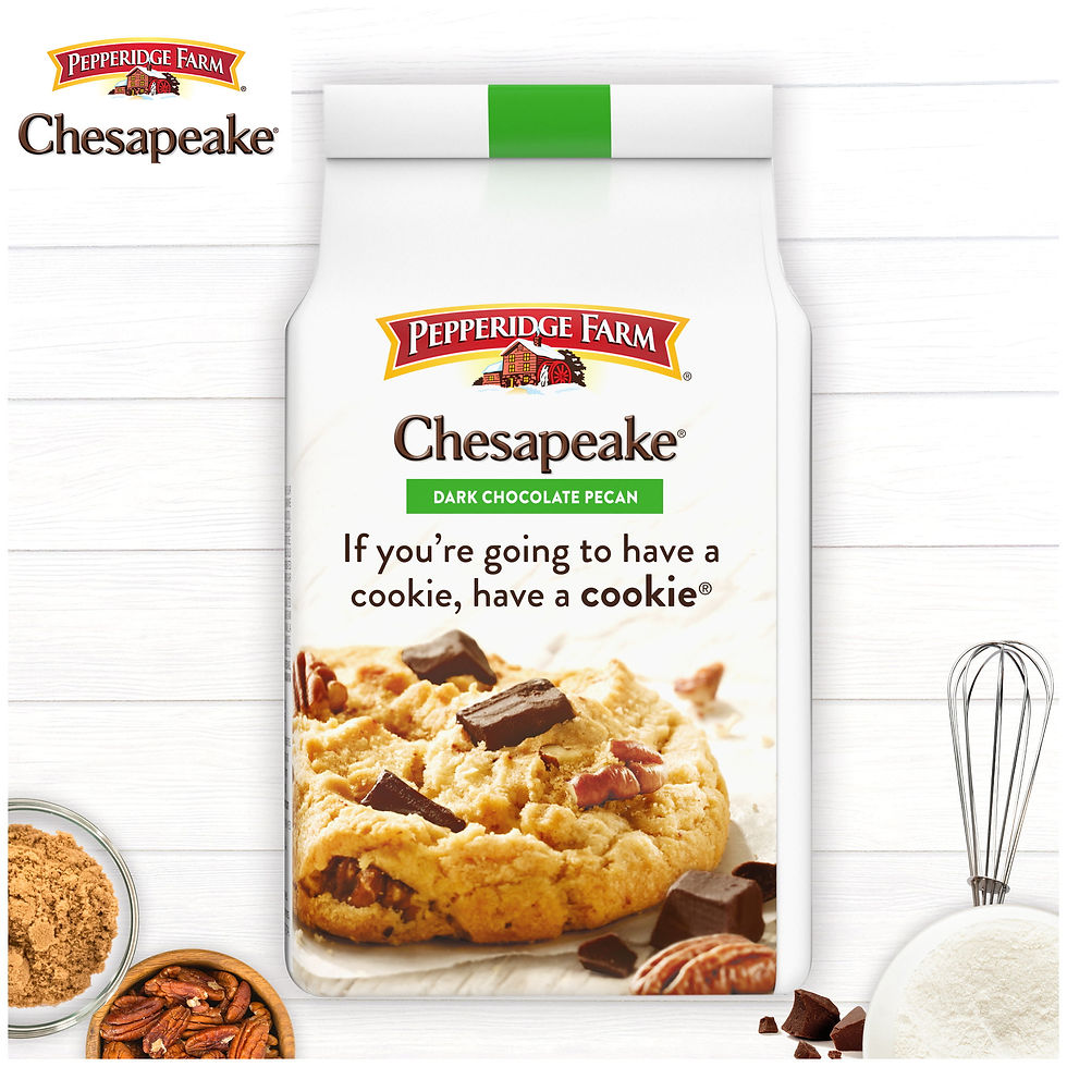 Thumbnail: Pepperidge Farm Chesapeake Crispy Dark Chocolate Pecan Cookies, 7.2 oz Bag (8 C