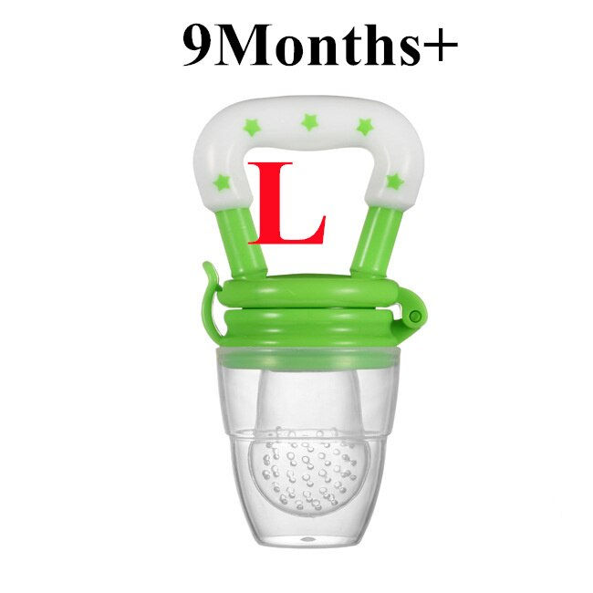Thumbnail: Newborn Baby Fresh Food Fruit Feeder Silicone Teether Trainning To Eat Fruit Gr