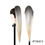 Thumbnail: JULIANNA Synthetic Drawstring 28inch Long Smooth Kinky Straight Ponytail Extens