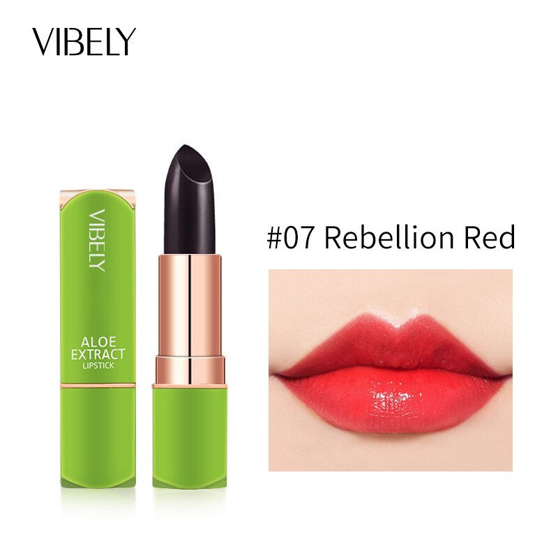 Thumbnail: VIBELY Natural Mood Color Changing Lipstick Aloe Vera Moisturizing Jelly Lip Ba