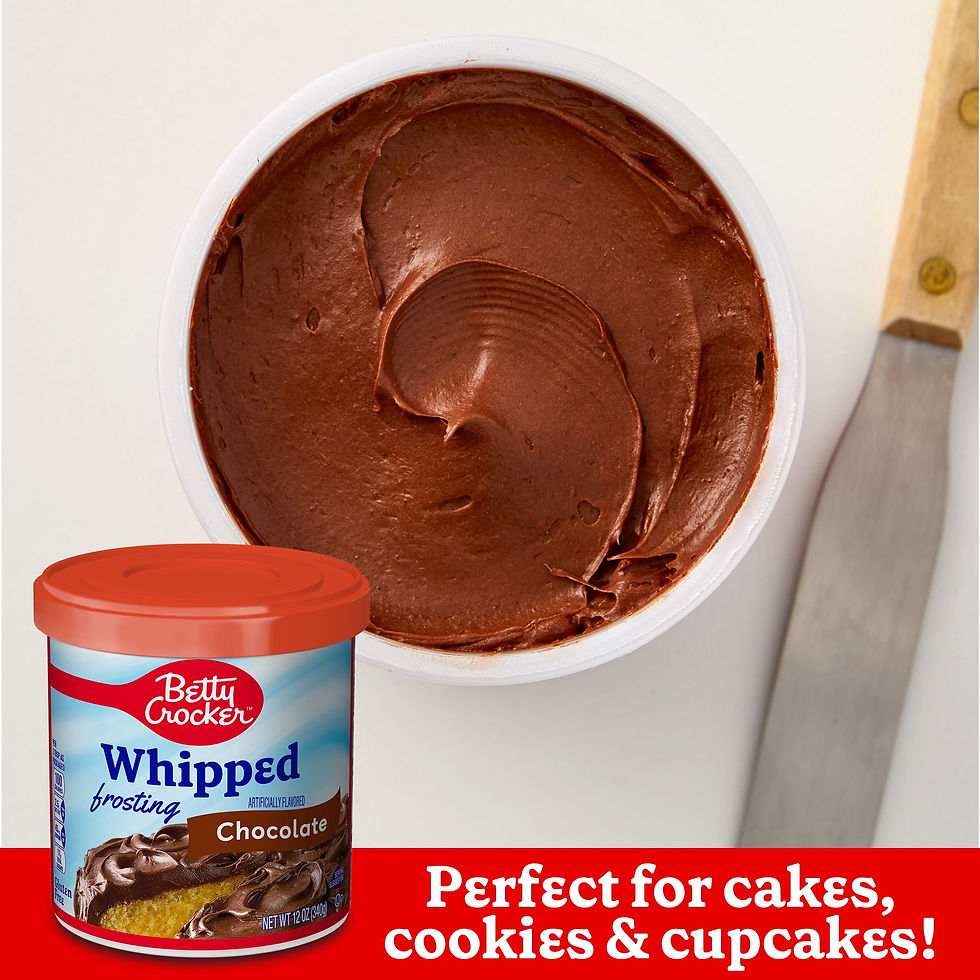 Thumbnail: Betty Crocker Gluten Free Whipped Chocolate Frosting, 12 oz.