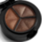 Thumbnail: 3 Colors Shimmer Glitter Eye Shadow Palette Makeup Copper Bronzer Sliver Grey M