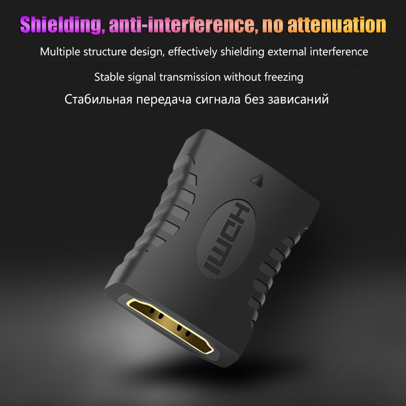 Thumbnail: 1 PCS 4K HDMI Extender Female To Female Converter Extension Adapter For Monitor