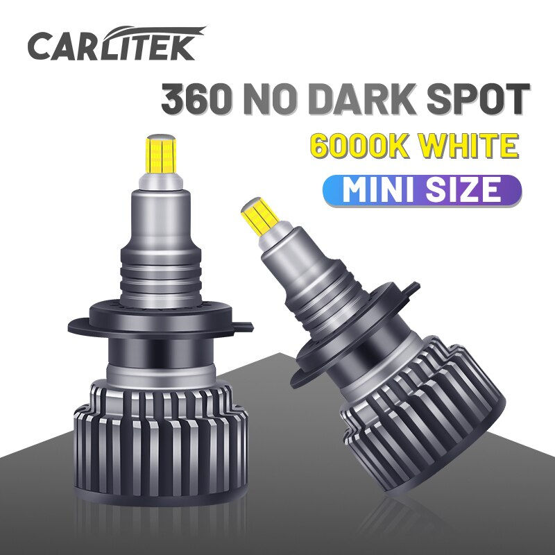 Thumbnail: H7 Led Bulb Canbus H1 H8 H9 H11 Fog Lights 9006 Hb4 9005 Hb3 Led Lamps 360 2000