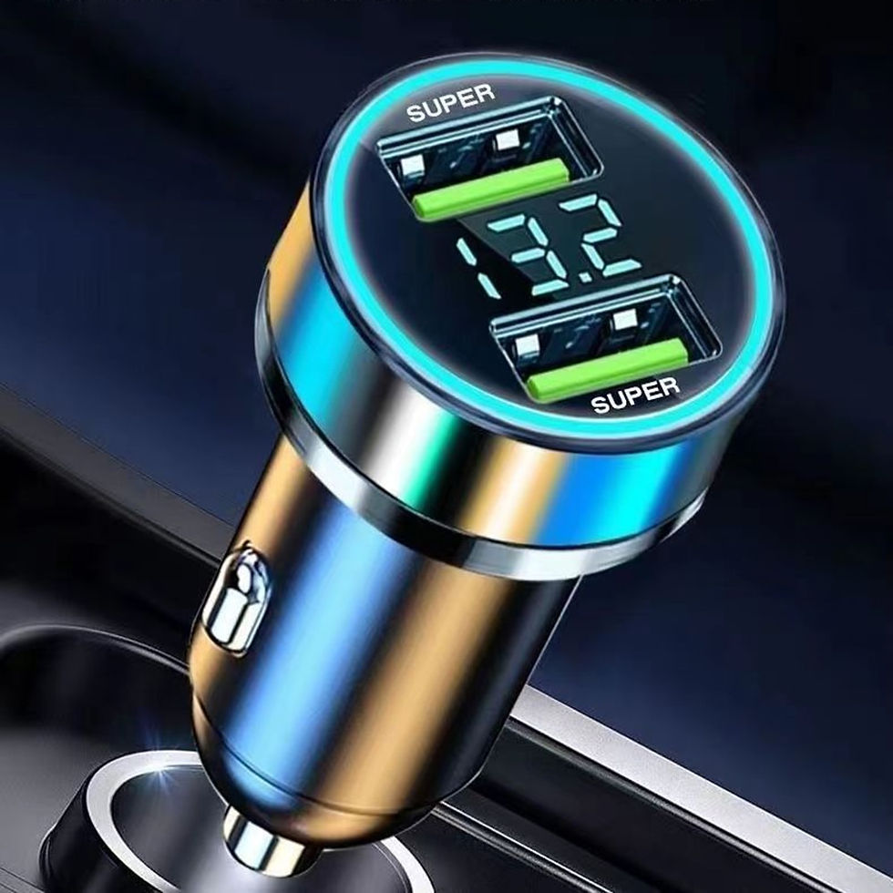 Thumbnail: 240W Fast USB Interface Car Charger For IPhone 14 Pro Max 13 12 11 Oneplus 2-Po