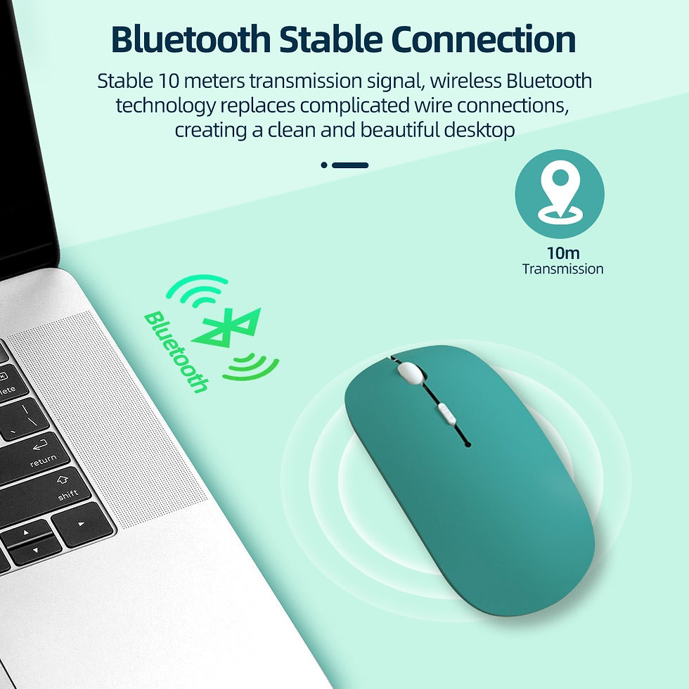 Thumbnail: Bluetooth Mouse For iPad Samsung Huawei Lenovo Android Windows Tablet Battery W