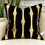 Миниатюра: Aeckself Luxury Geometric Stripe Leather Embroidery Velvet Cushion Cover Home D