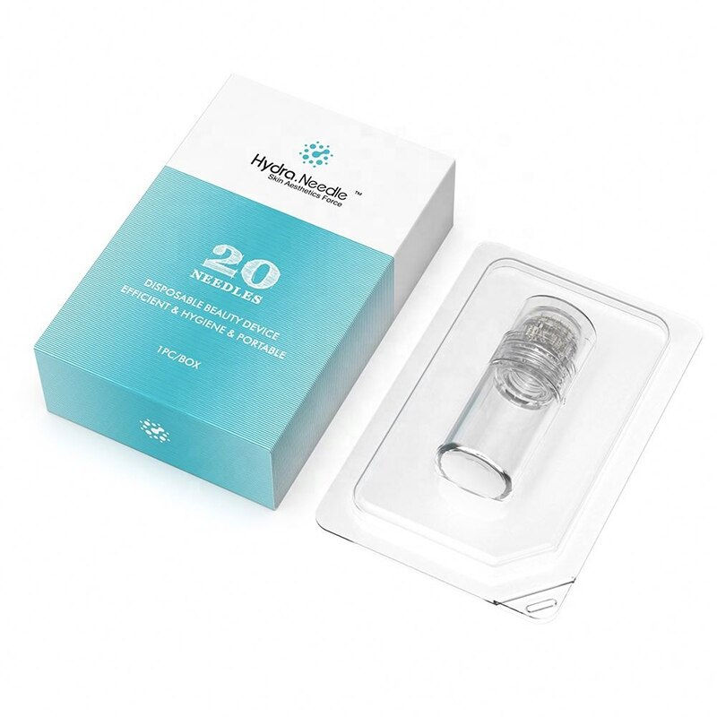 Thumbnail: Stainless Steel Gold Tips Derma Stamp Mesotherapy HN20 Needles Hydra Micro Need